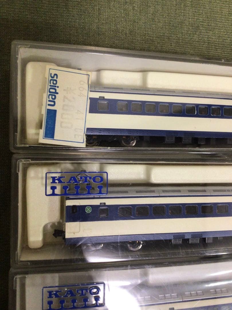 確認用 KATO 関水金属 Nゲージ 0系 新幹線5両セット 鉄道模型