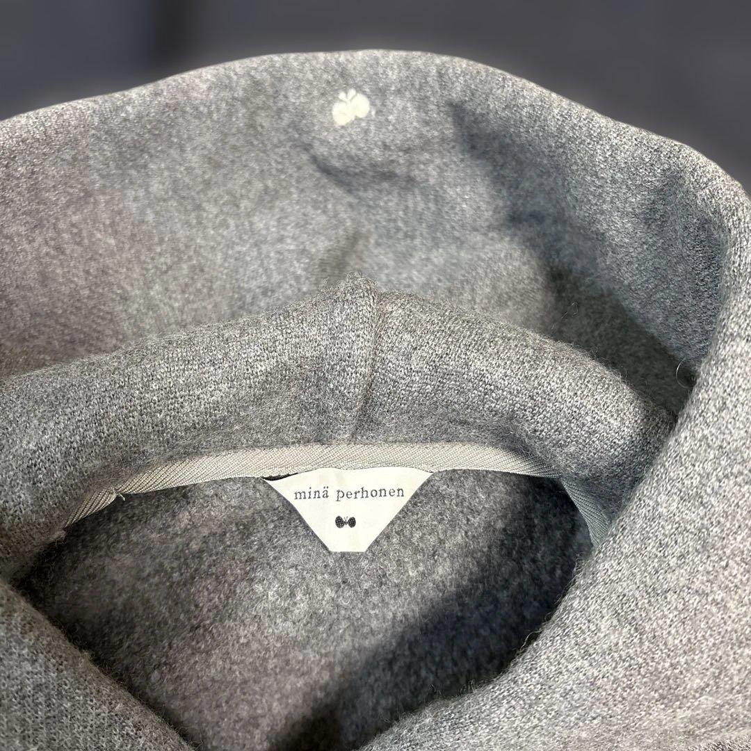 k*u様 ミナペルホネン　ウール100 パーカー　サイズ36