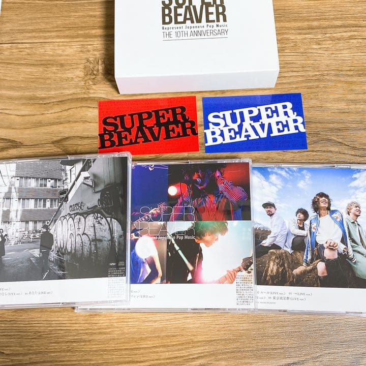 SUPER BEAVER スーパービーバー　CD サイン入り ステッカー付き