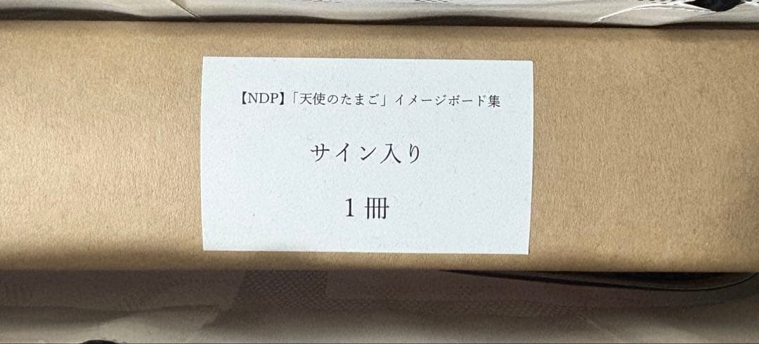 天野喜孝 直筆サイン入り 天使のたまご イメージボード集 100部 限定 即完