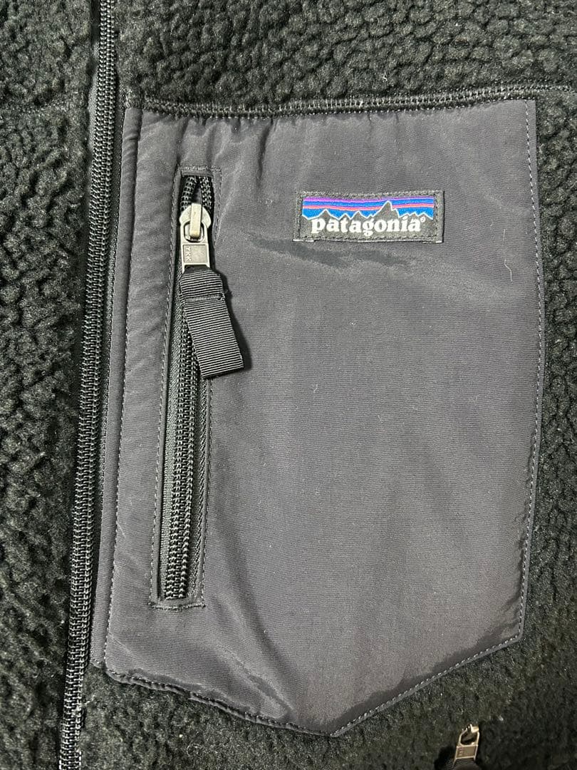 patagonia レトロXフリース ベスト M ブラック