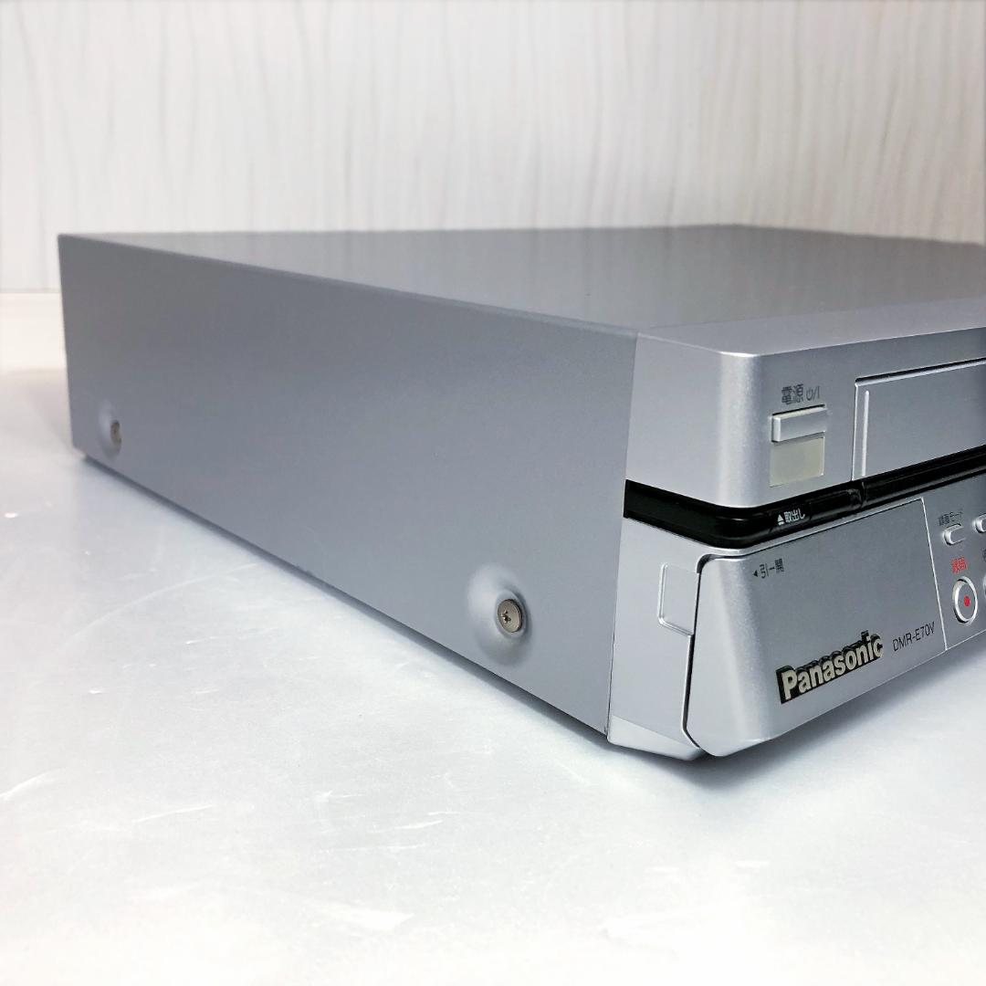 【動作美品】パナソニック VHS DVD 一体型レコーダー DMR-E70V