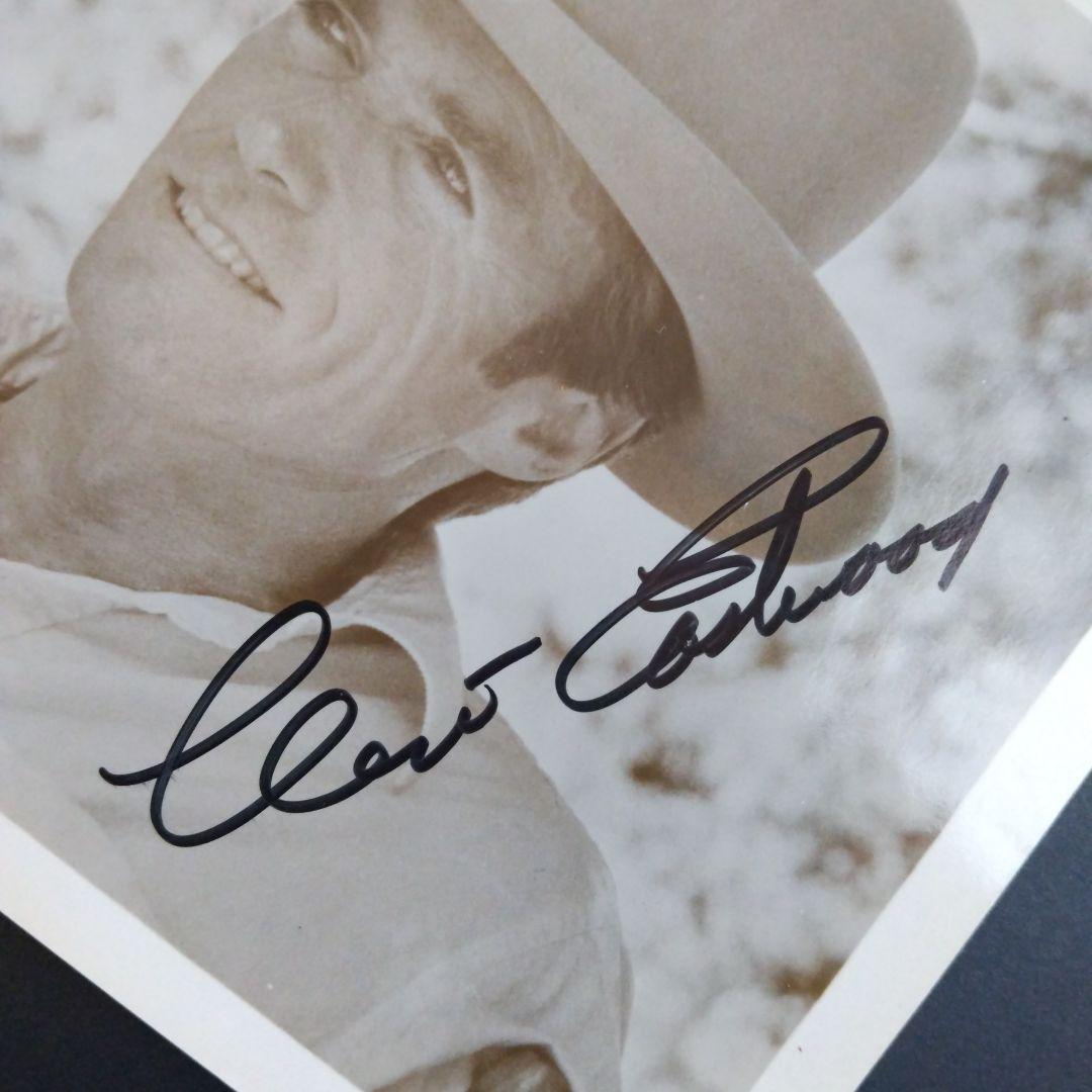 【生写真】クリント・イーストウッド☆直筆サイン入り
