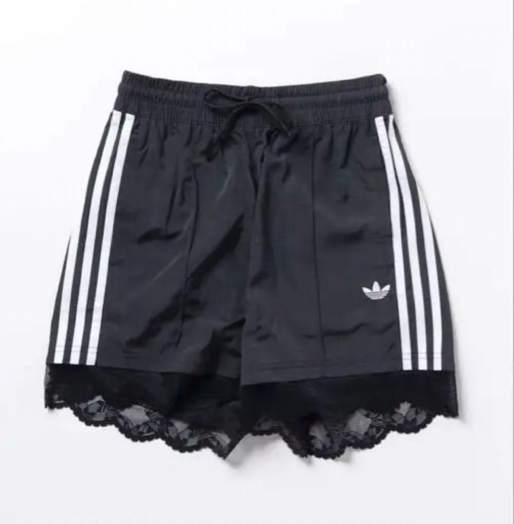 レーストリムスリーストライプス ショートパンツ adidas アディダス
