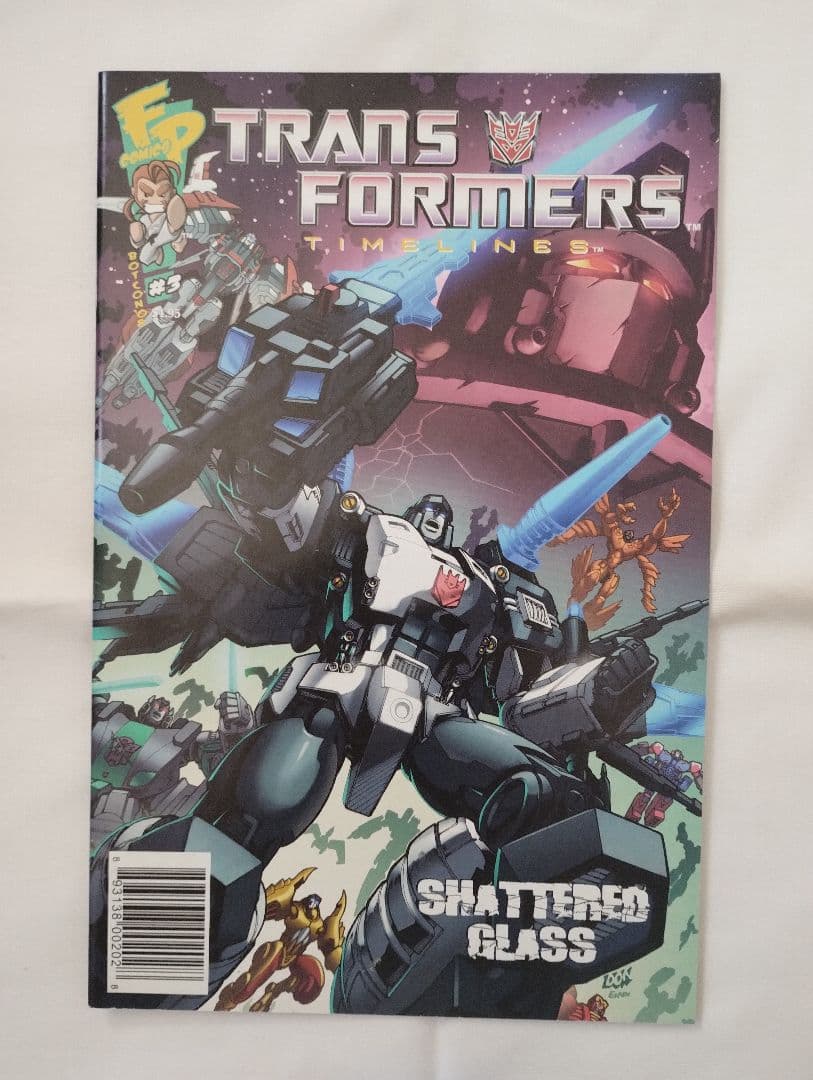 洋書 Transformers timeline #3 shattered glass