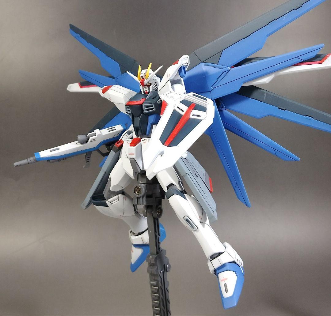 HG HGUC フリーダムガンダム 改修 全塗装 完成品 SEED