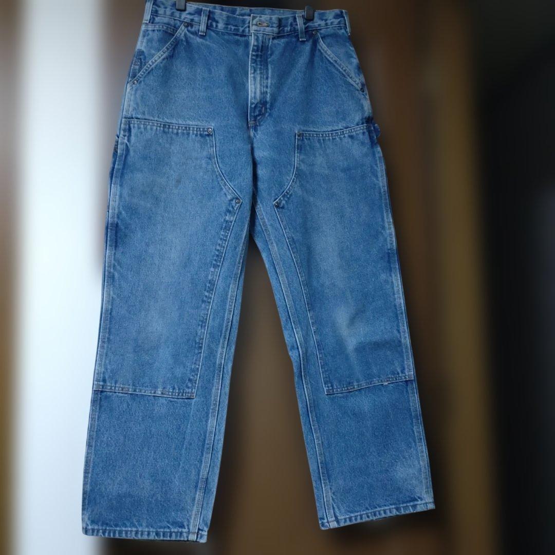 カーハート　ダブルニー　デニム