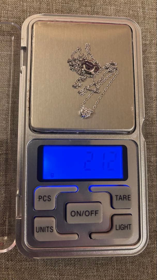 ヴァンドーム　青山　ホワイトゴールド　ダイヤ　ネックレス　18K