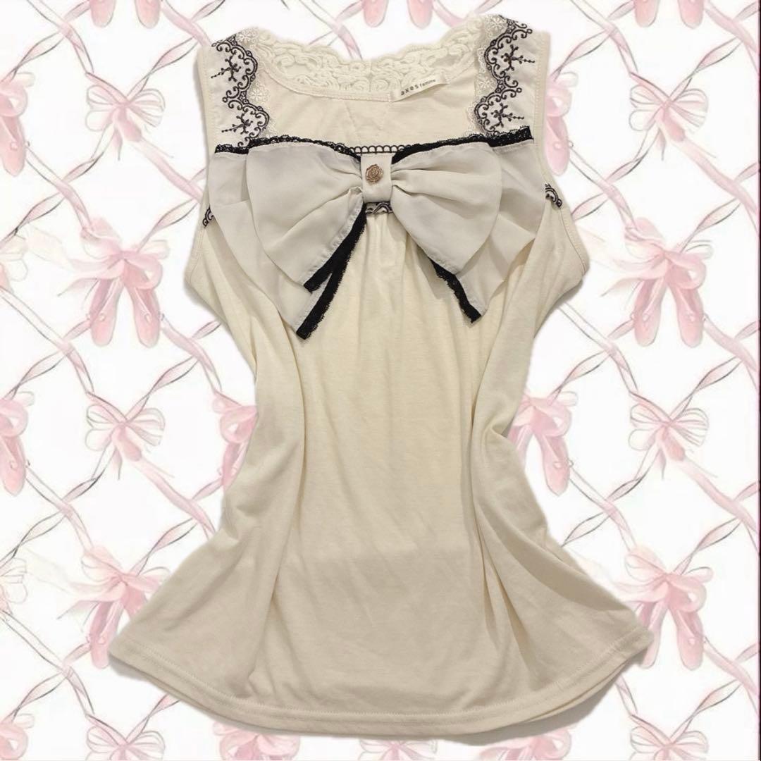 axes femme セット売り 姫カジ ビッグリボン グランジ 森ガール 平成