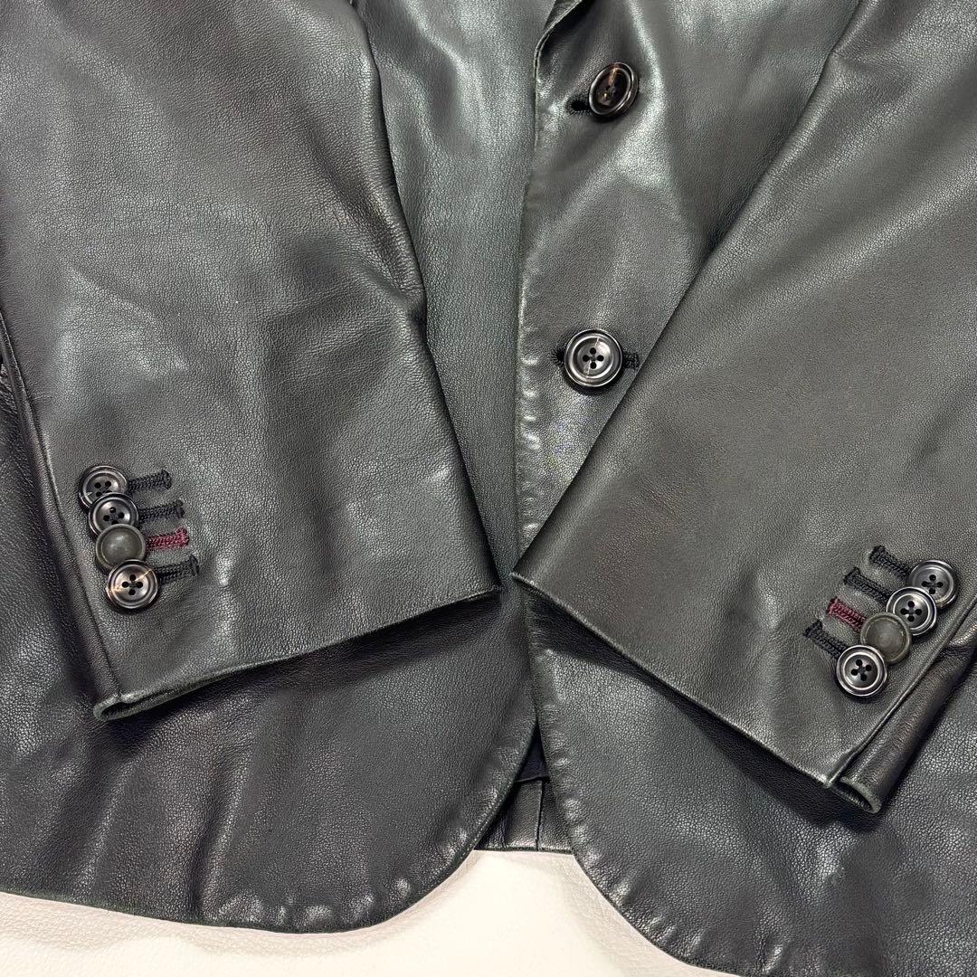 美品✨ポールスミス レザー テーラードジャケット ラムレザー 2B