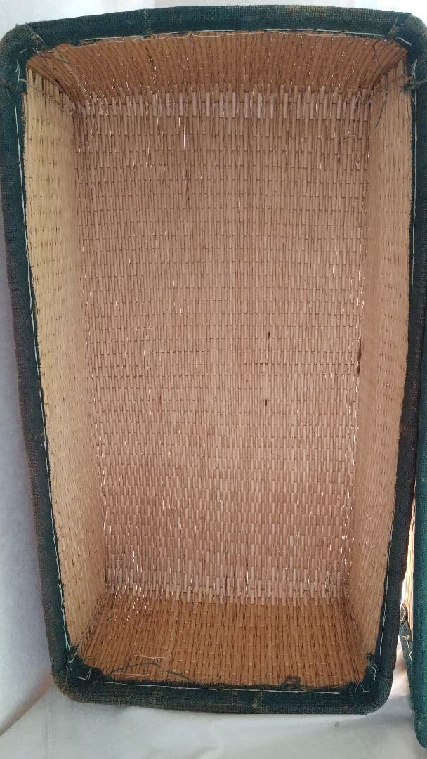 昭和レトロ 柳行李　大サイズ やなぎこおり レトロ