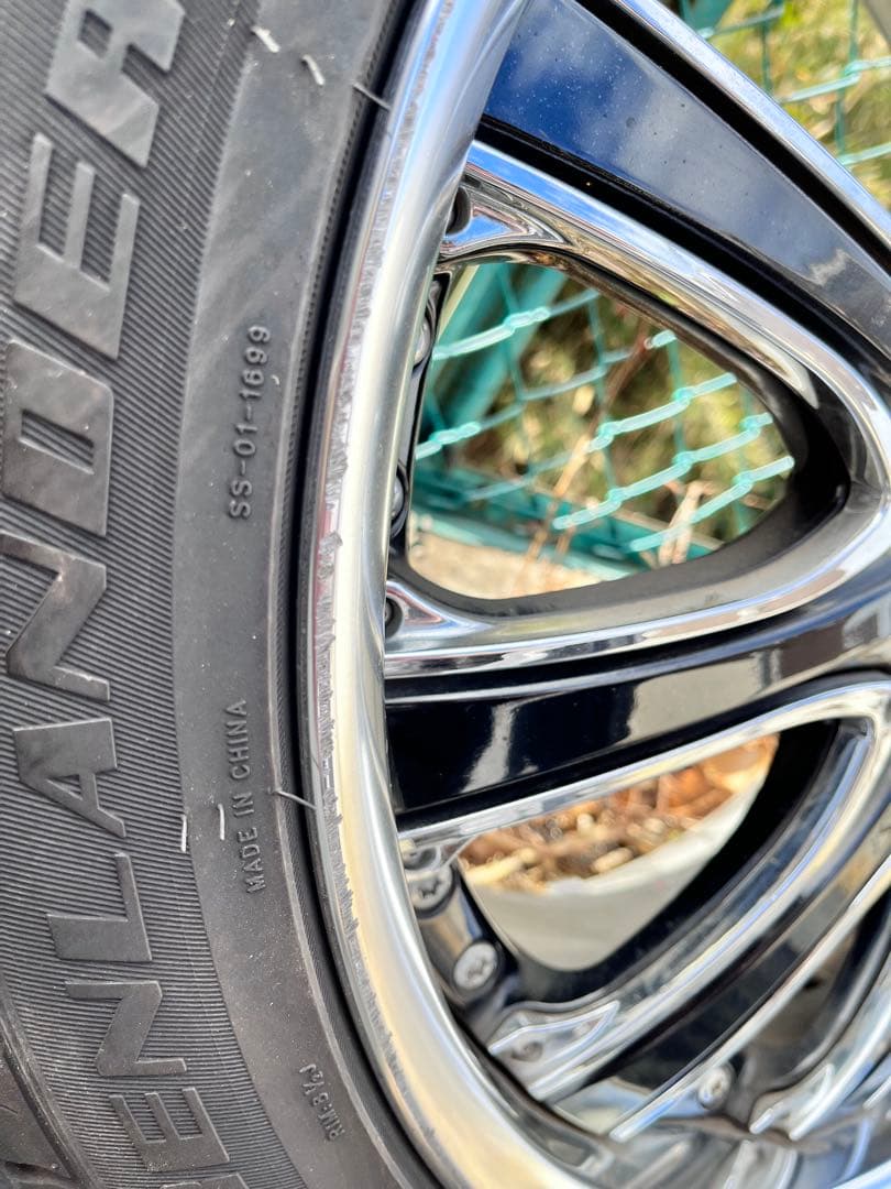 深リムVIP クラブリネアCL-30 20インチ 5穴 4本セット　アルヴェル