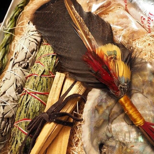 ★特選一品★超本格的♡浄化【ネイティブアメリカン☆豪華スマッジキットBOX】❤️