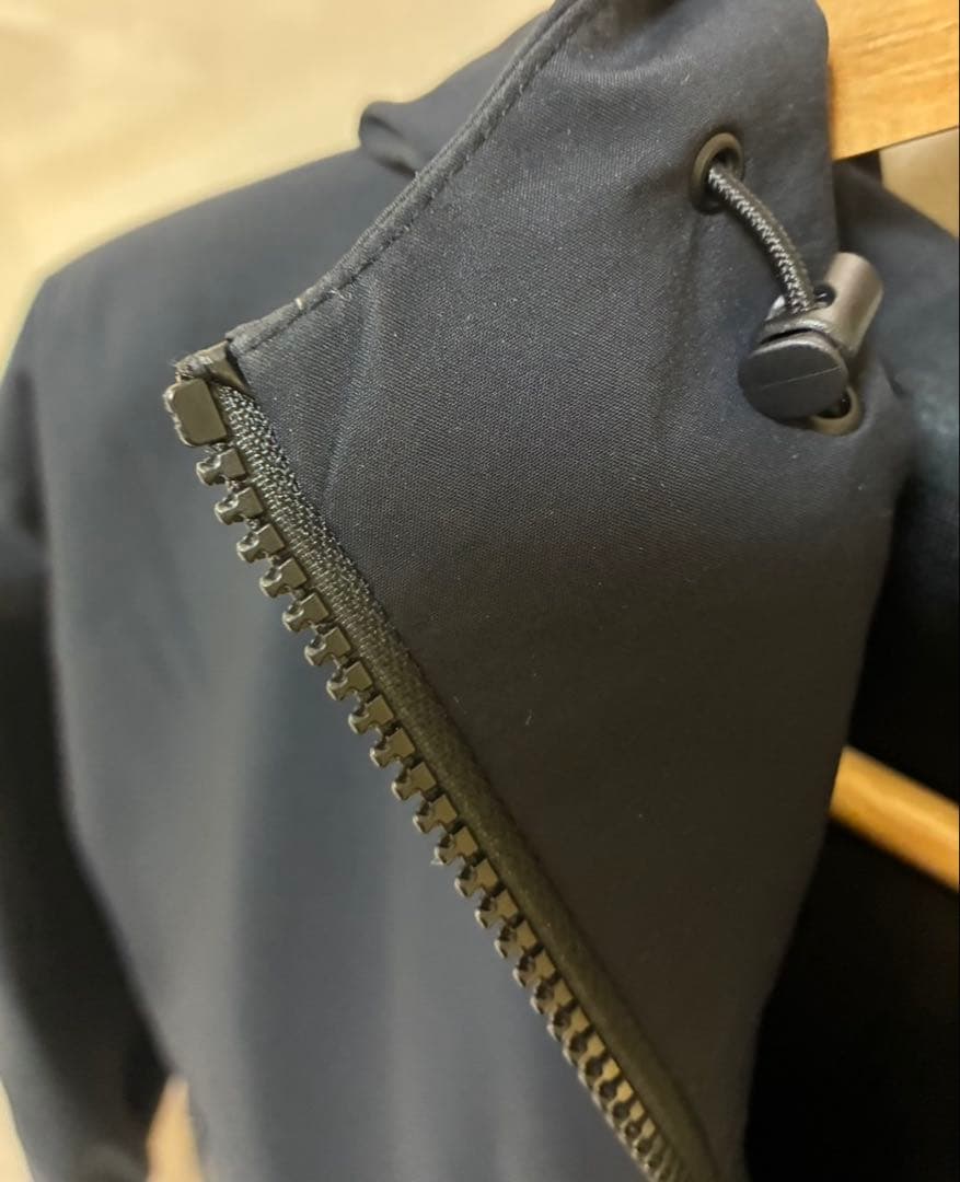 ENNOY エンノイ 3LAYER SHELL HOODIE 黒 Sサイズ