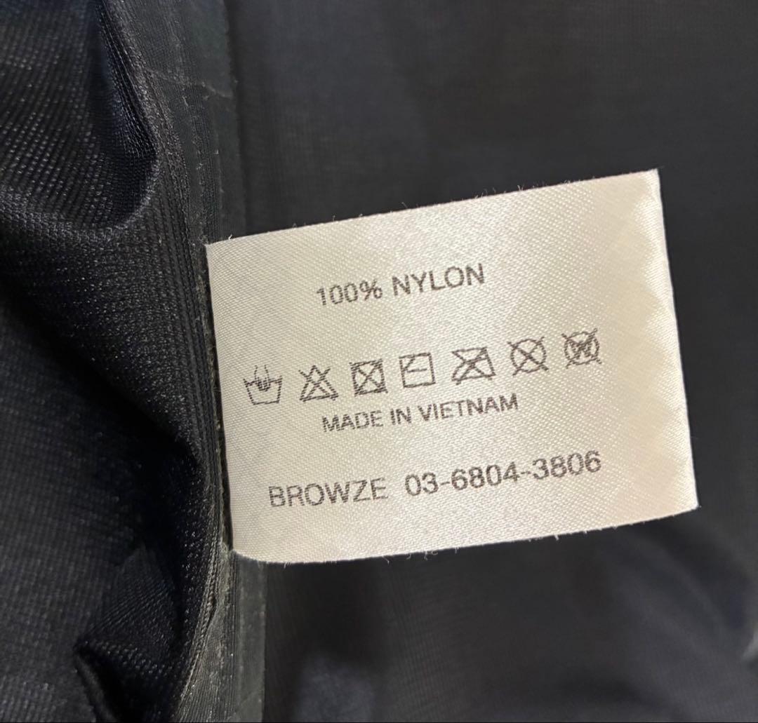 ENNOY エンノイ 3LAYER SHELL HOODIE 黒 Sサイズ