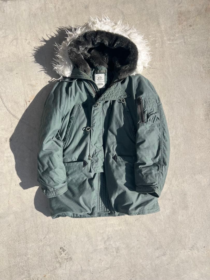 アメリカ軍 N-3B フライトジャケット 80s