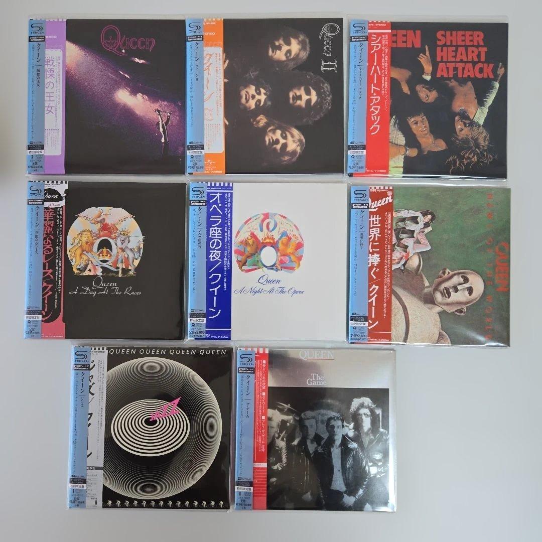 クイーン 紙ジャケットSHM-CD セット 8枚組