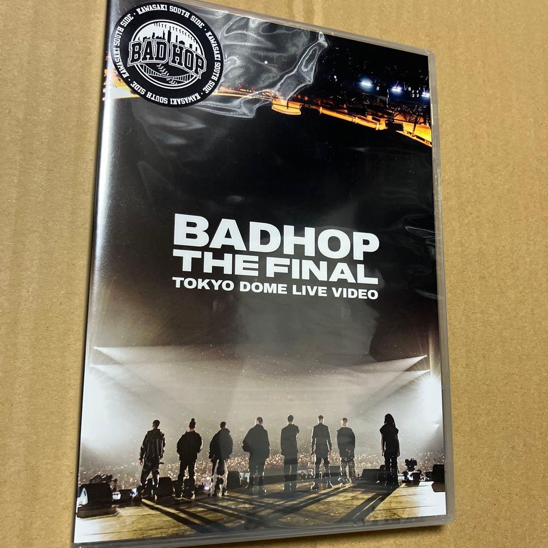 廃盤BADHOP THE FINAL TOKYO DOME LIVE VIDEO