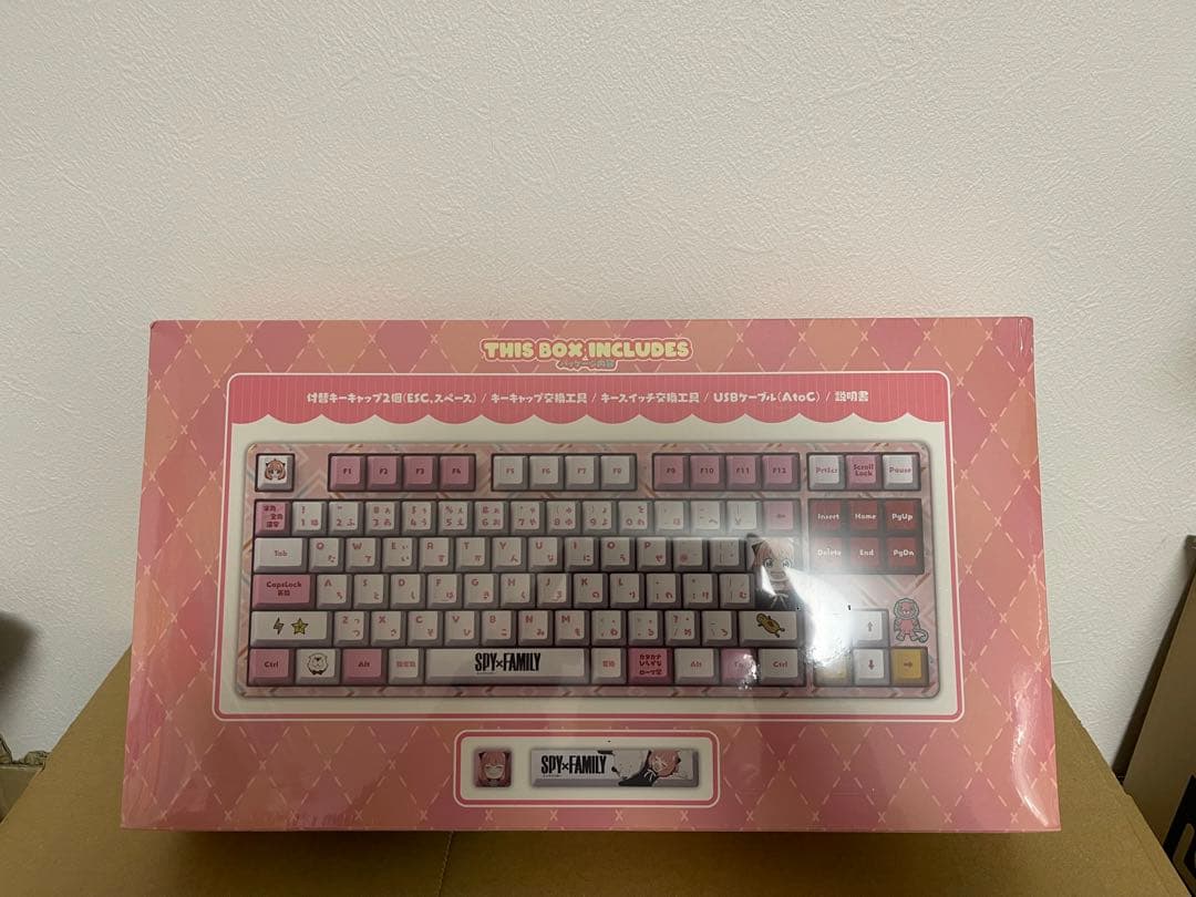 【新品】AMICIS SPY×FAMILY ゲーミングキーボード