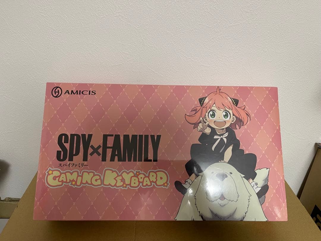 【新品】AMICIS SPY×FAMILY ゲーミングキーボード
