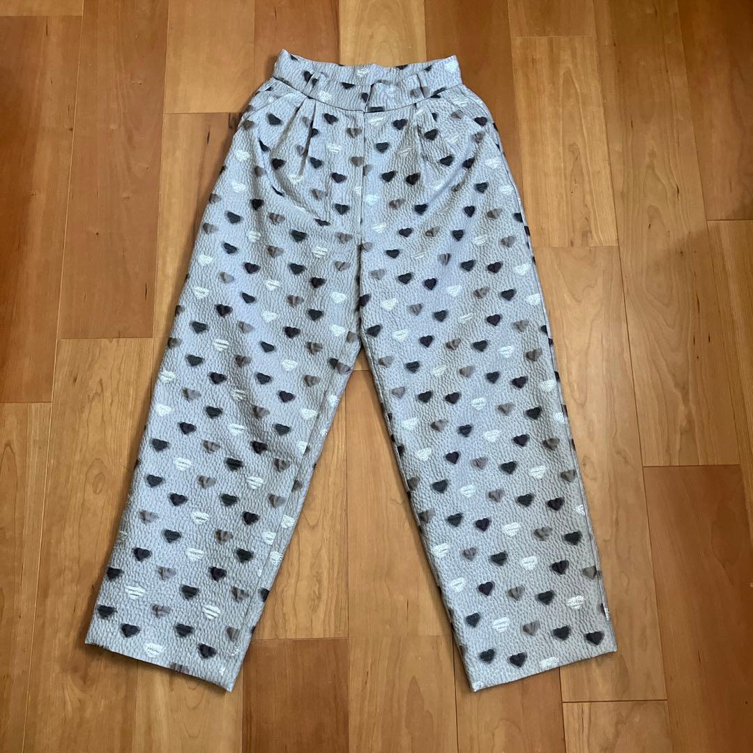 【MAISON SPECIAL】ハート柄パンツ