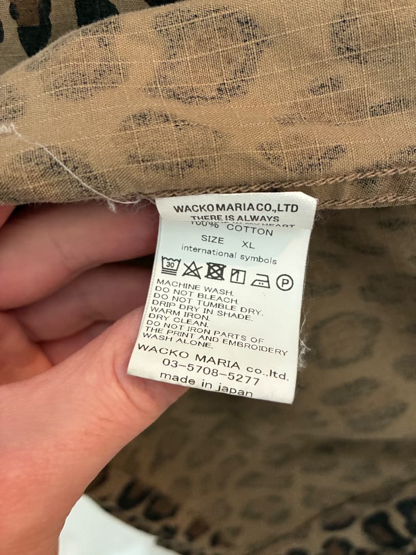 ほぼ新品　ワコマリア　Wacko Maria Fatigue Jacket