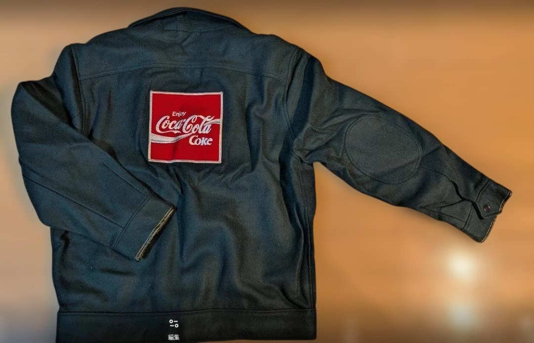 ヴィンテージ 昭和レトロ Coca-Cola コカ・コーラ ワークジャケット