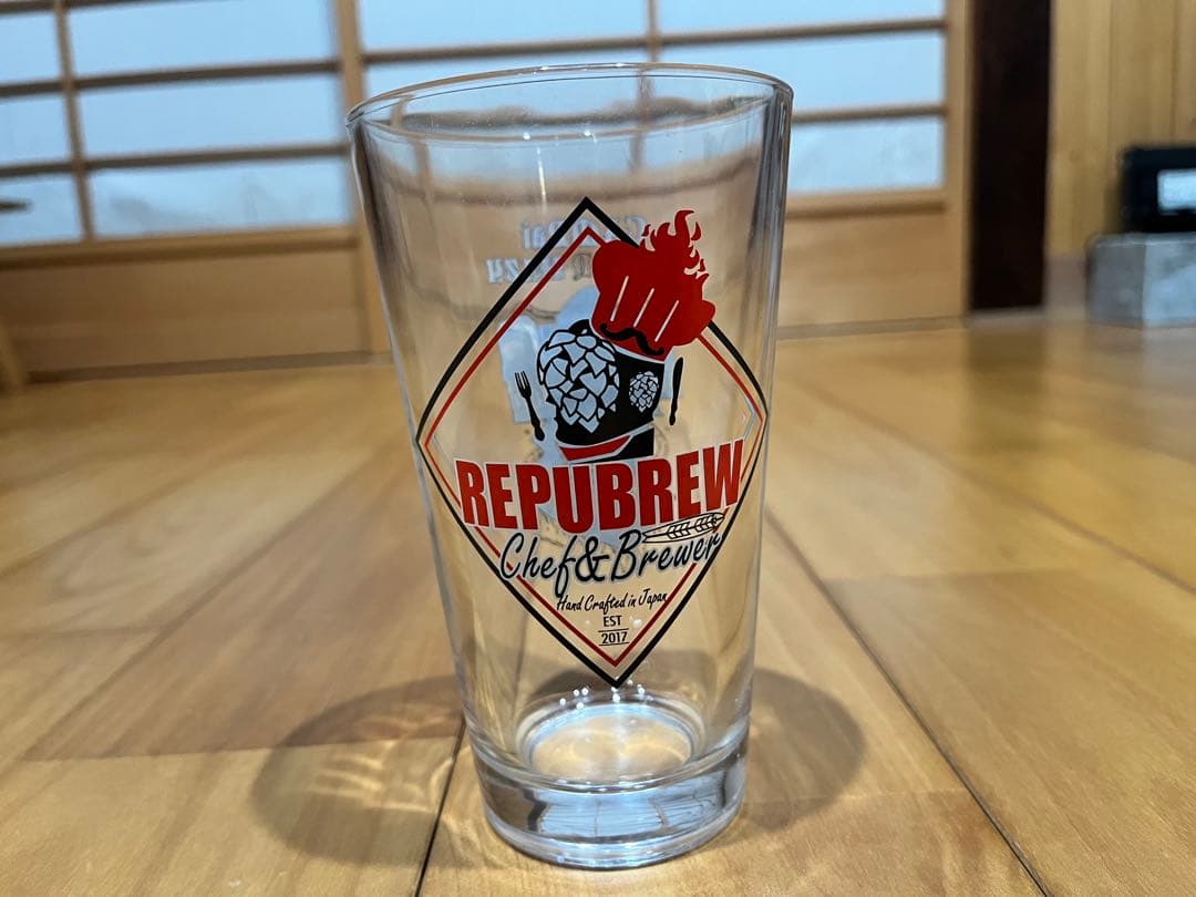 N*2様 伊豆のぬし釣り　リパブリュー　パイントグラス HILLS FIELD