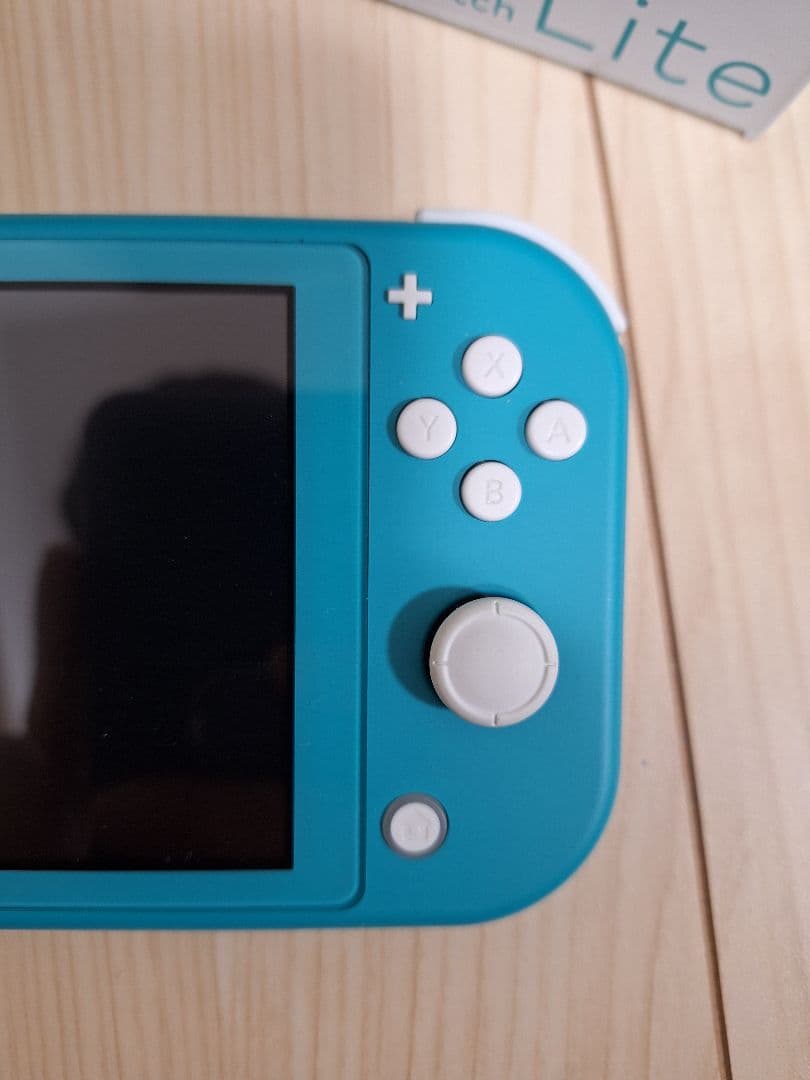 美品　Switch Lite ターコイズブルー 充電器付き 箱付き