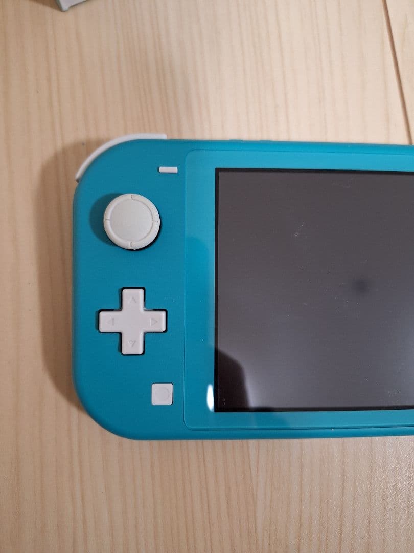 美品　Switch Lite ターコイズブルー 充電器付き 箱付き
