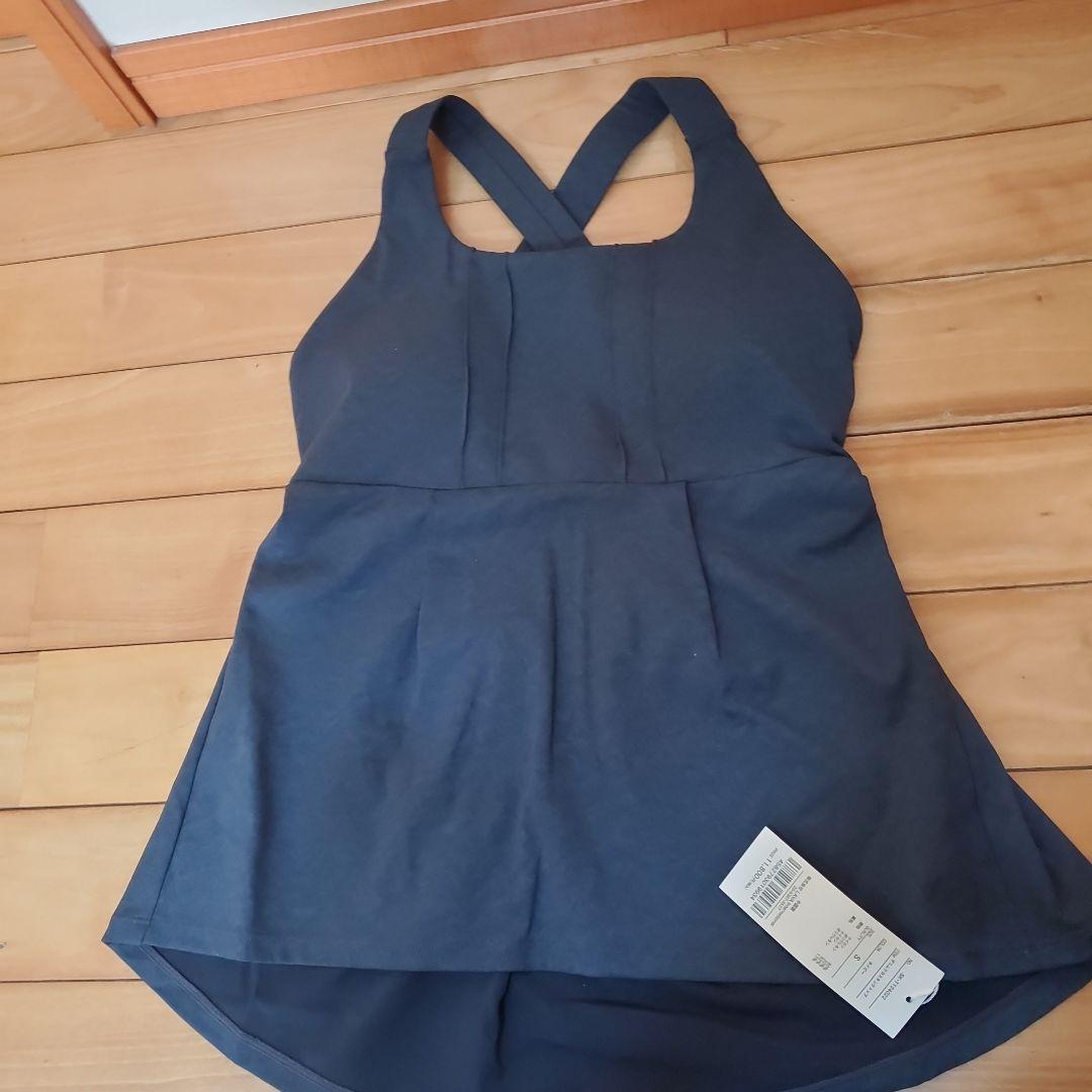 SUKALA デニムクロスタンクトップ&デニムスリットレギンスセット S サイズ