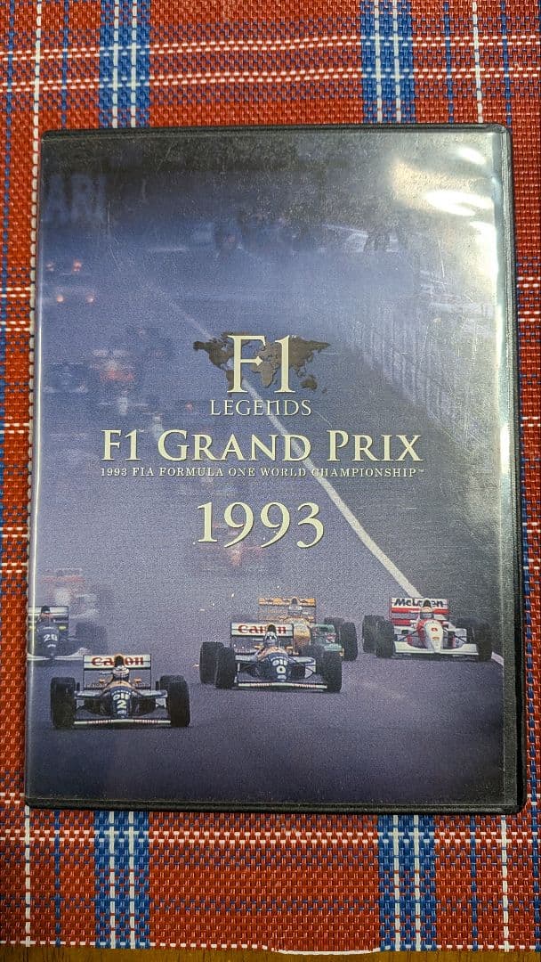 【激レア・廃盤】F1 LEGENDS 1993 DVD 3枚組 セナラストイヤー