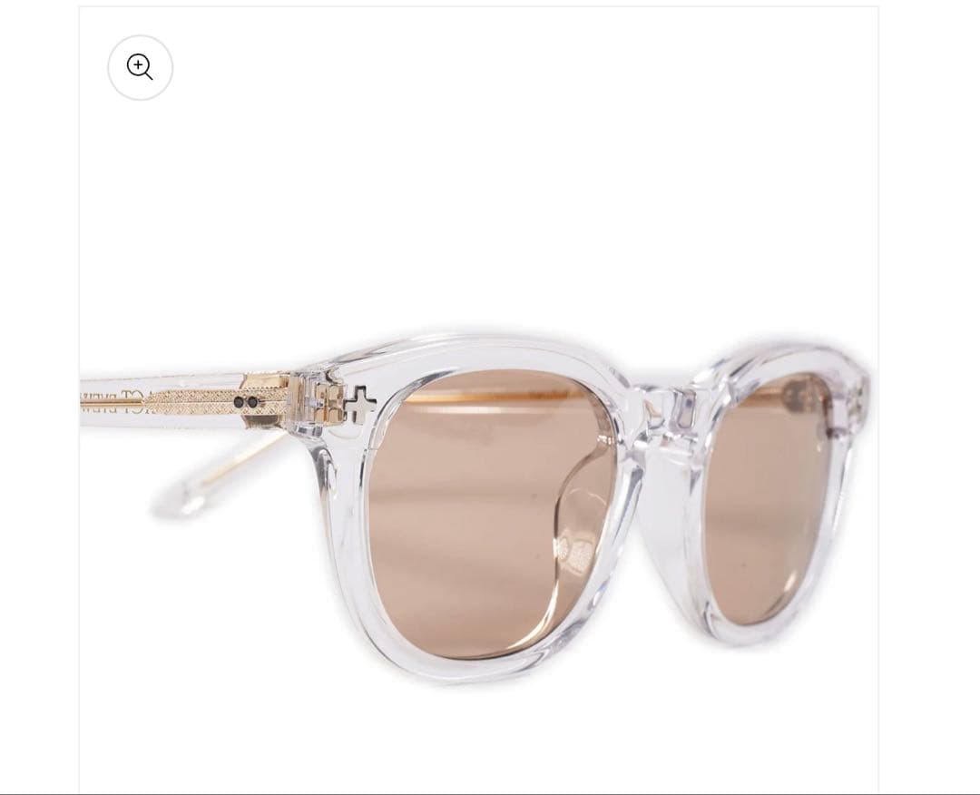 【極美品】イーブルアクトサングラスYALEⅡ clear /brown lens