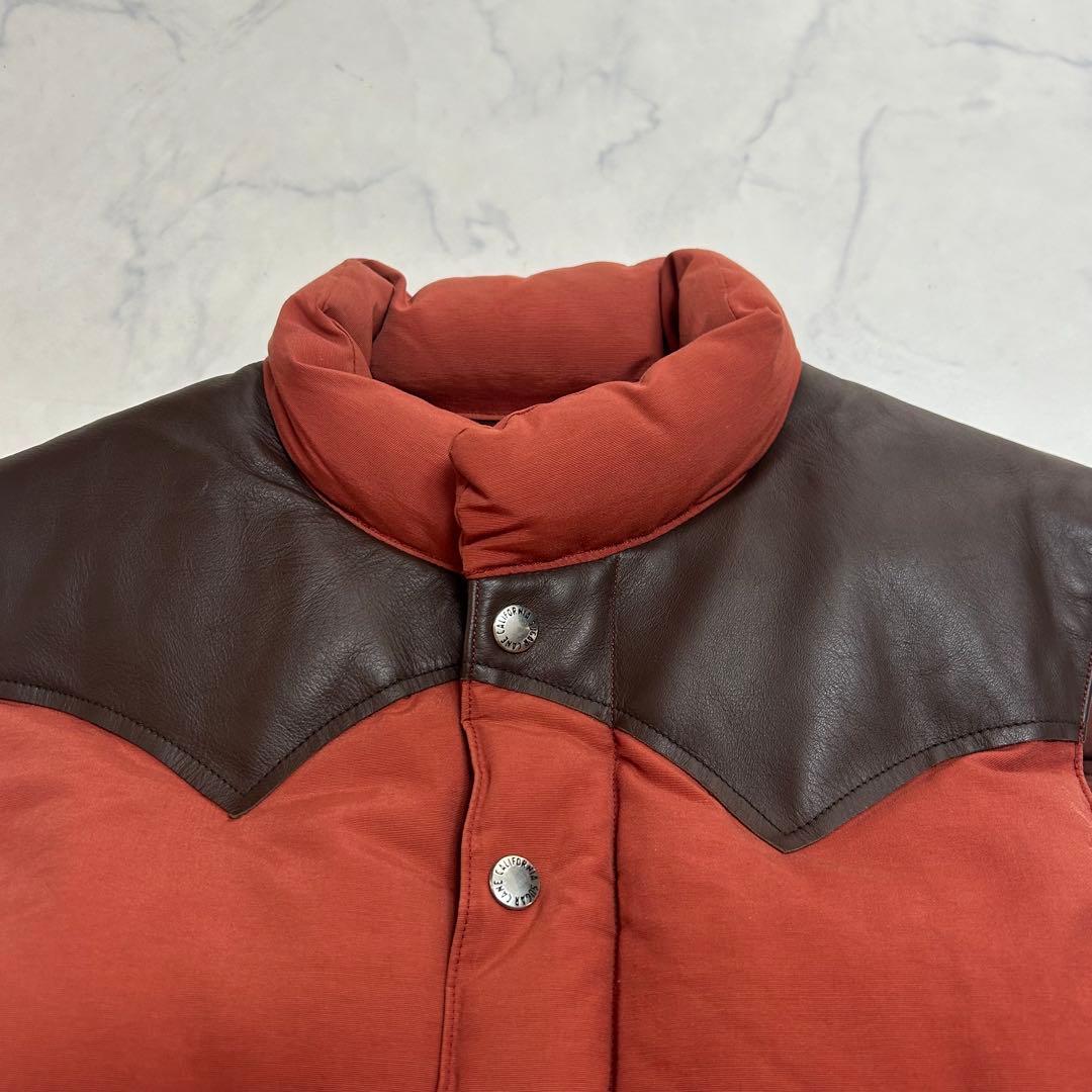 美品✨sugar cane ダウンベストダウン80% M 極暖 肉厚 軽量牛革