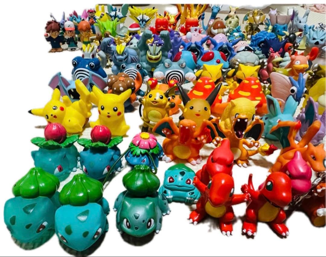 【ポケモン】初期 指人形・フィギュア・ソフビ 大量セット！ 絶版・希少品多数！