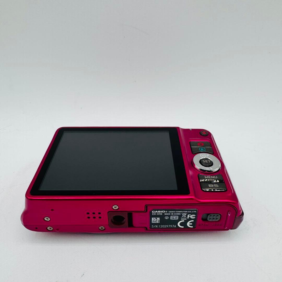 【極美品】カシオ CASIO EXILIM EX-H10 ピンク デジカメ