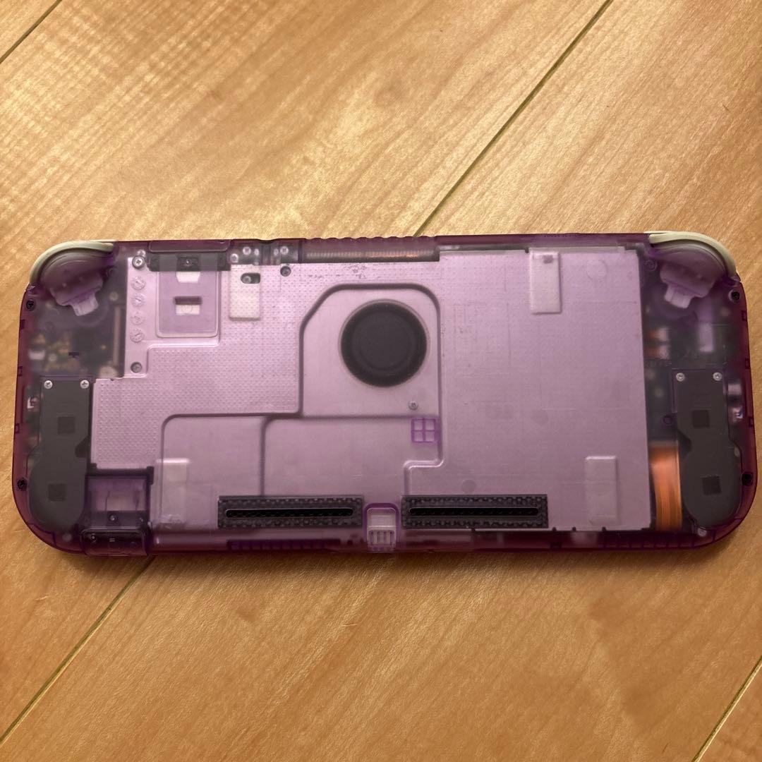 Nintendo Switch Lite クリアパープル仕様カスタム品