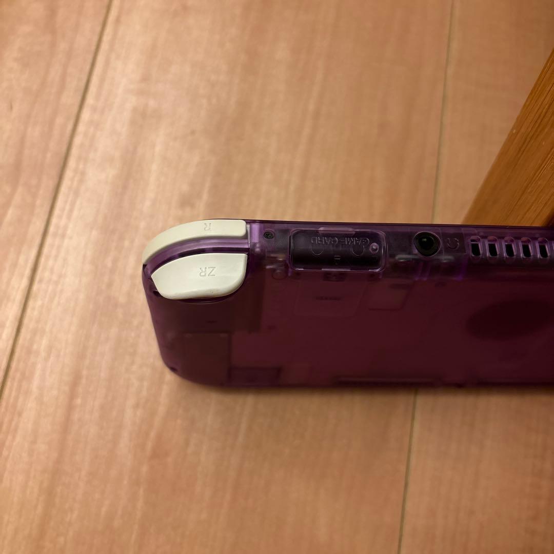 Nintendo Switch Lite クリアパープル仕様カスタム品
