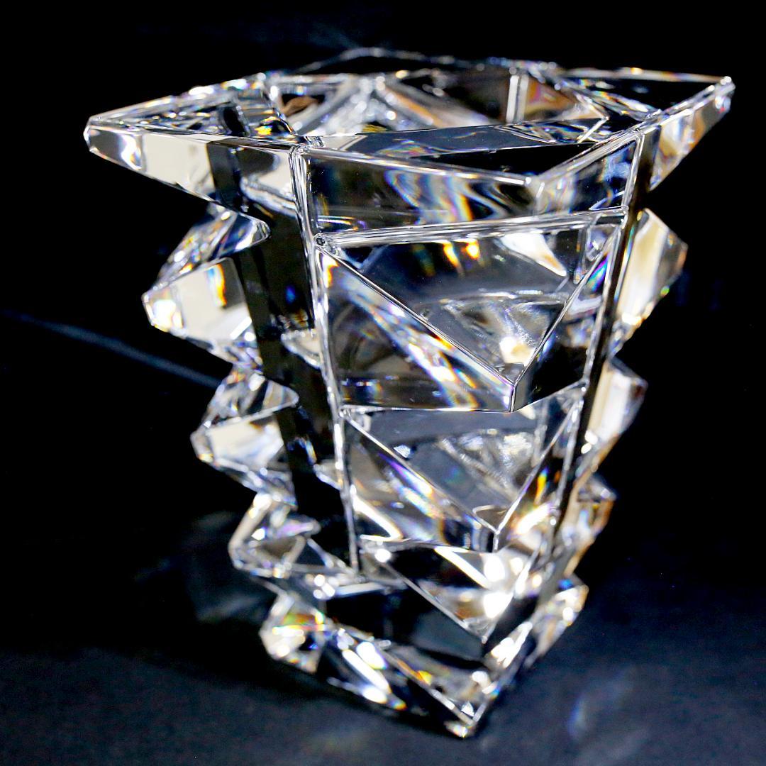 【極美品 送料込み】バカラ トテム クリスタル フラワーベース 花瓶