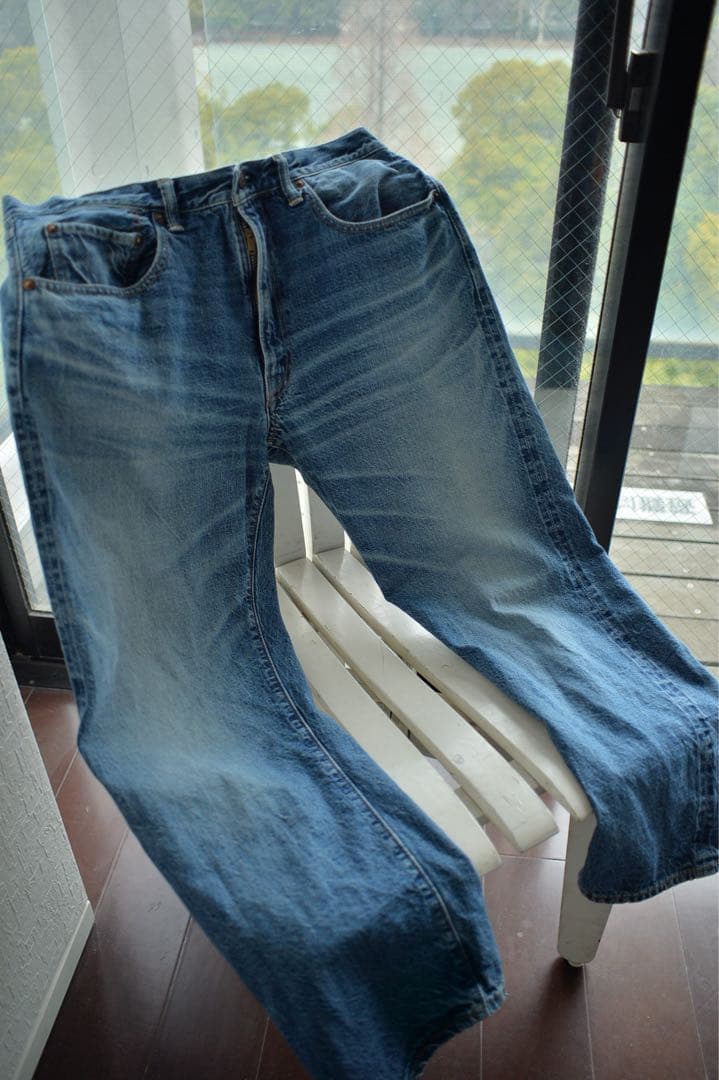 WAREHOUSE × BEAMS 別注 Lot.1105 セコハン W36 濃