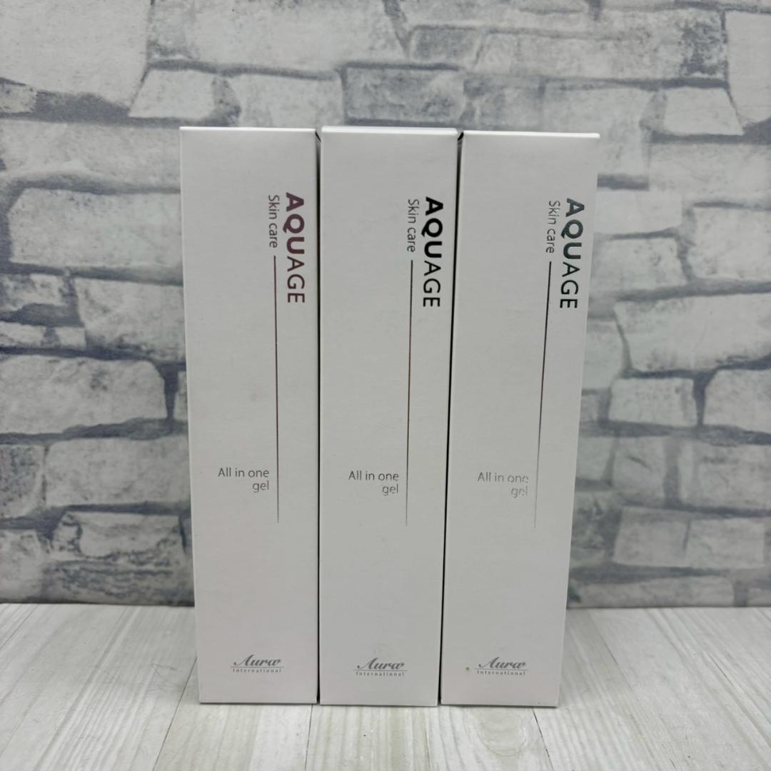 6320.未開封　AQUAGE オールインワンジェル 50g 3個セット