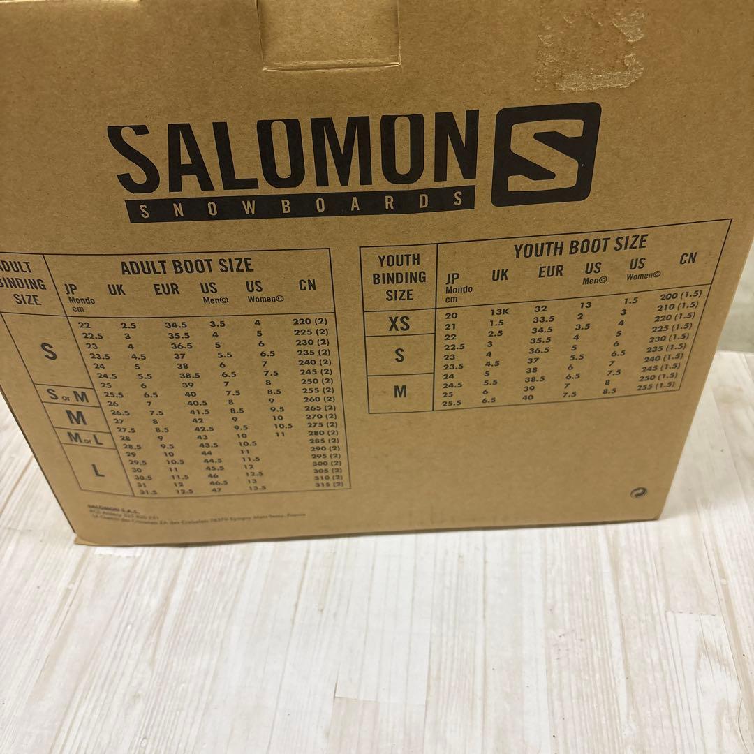 新品未使用　サロモン　RHYTHM 21-22年モデル　Lサイズ　リズム　白