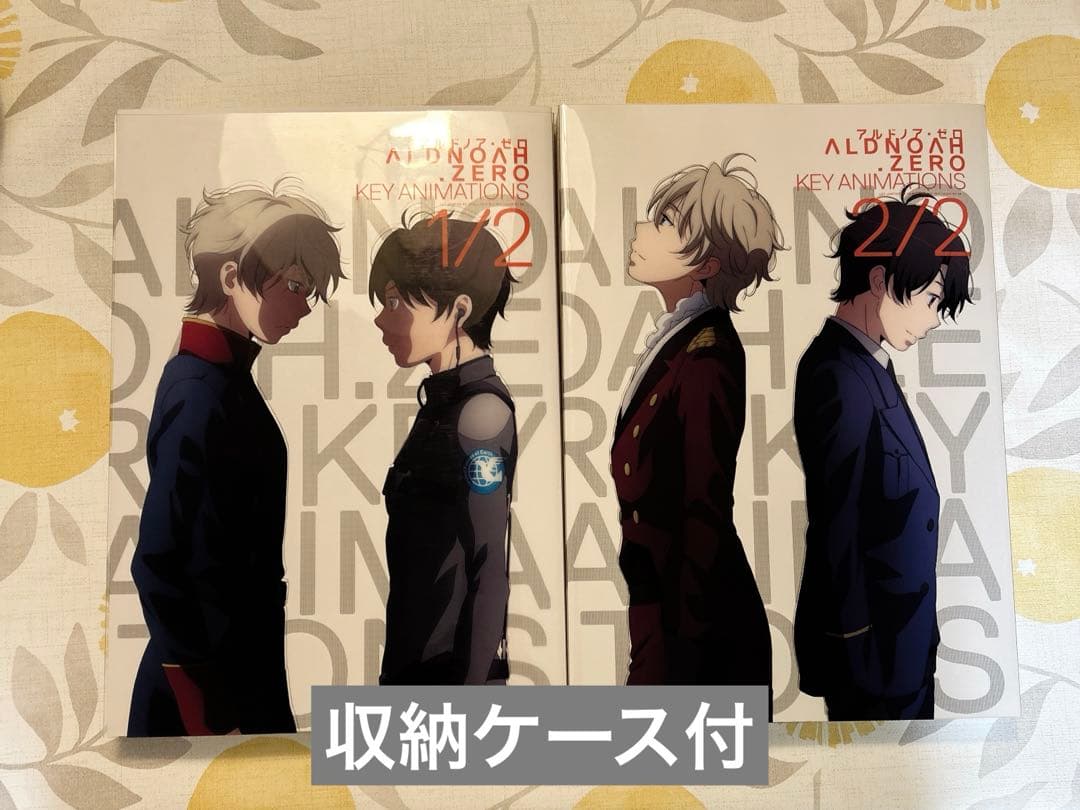 アルドノア・ゼロ キーアニメーションズ 1/2 2/2 収納ケース付き