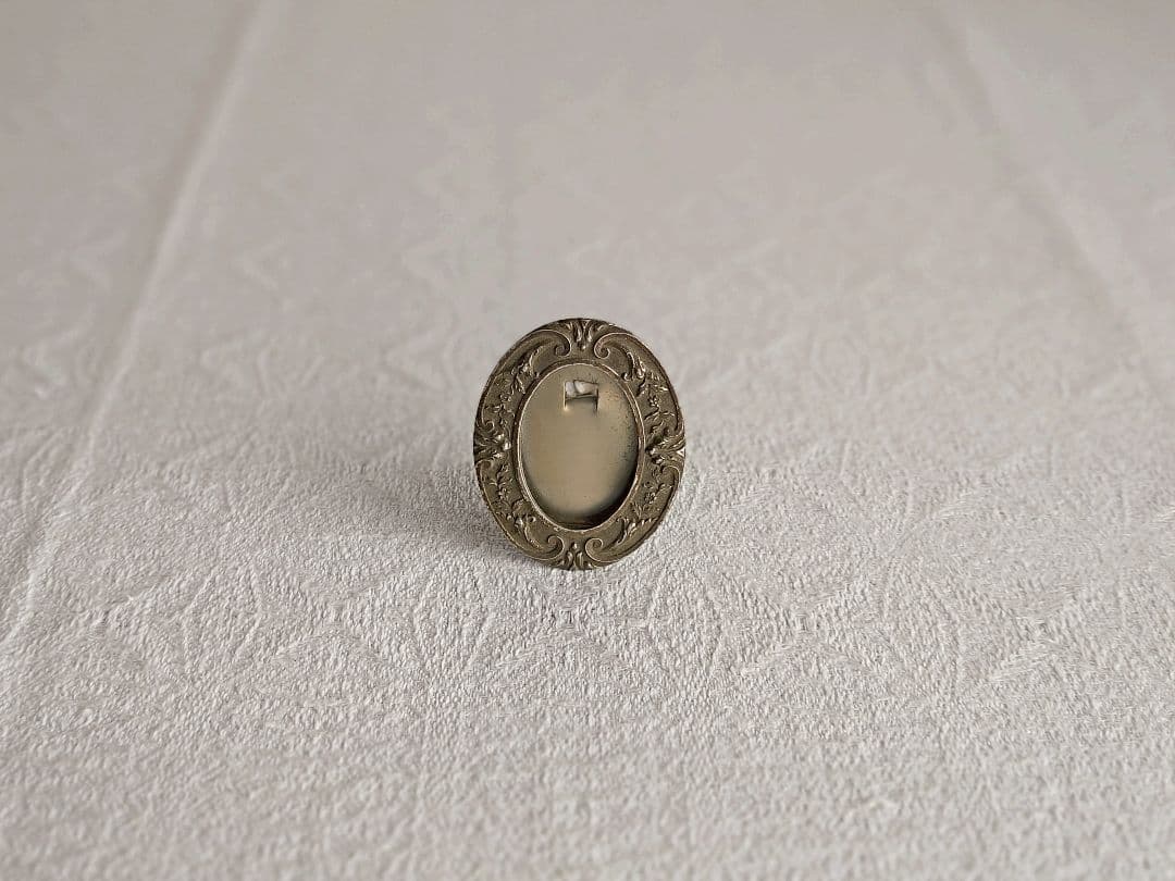 * antique flame ୨୧* オーバル型 かわいいアンティークフレーム