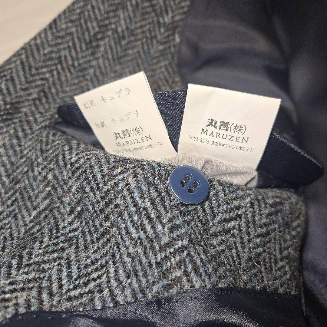 ハリスツイード MARUZEN テーラードジャケット ウール アウター