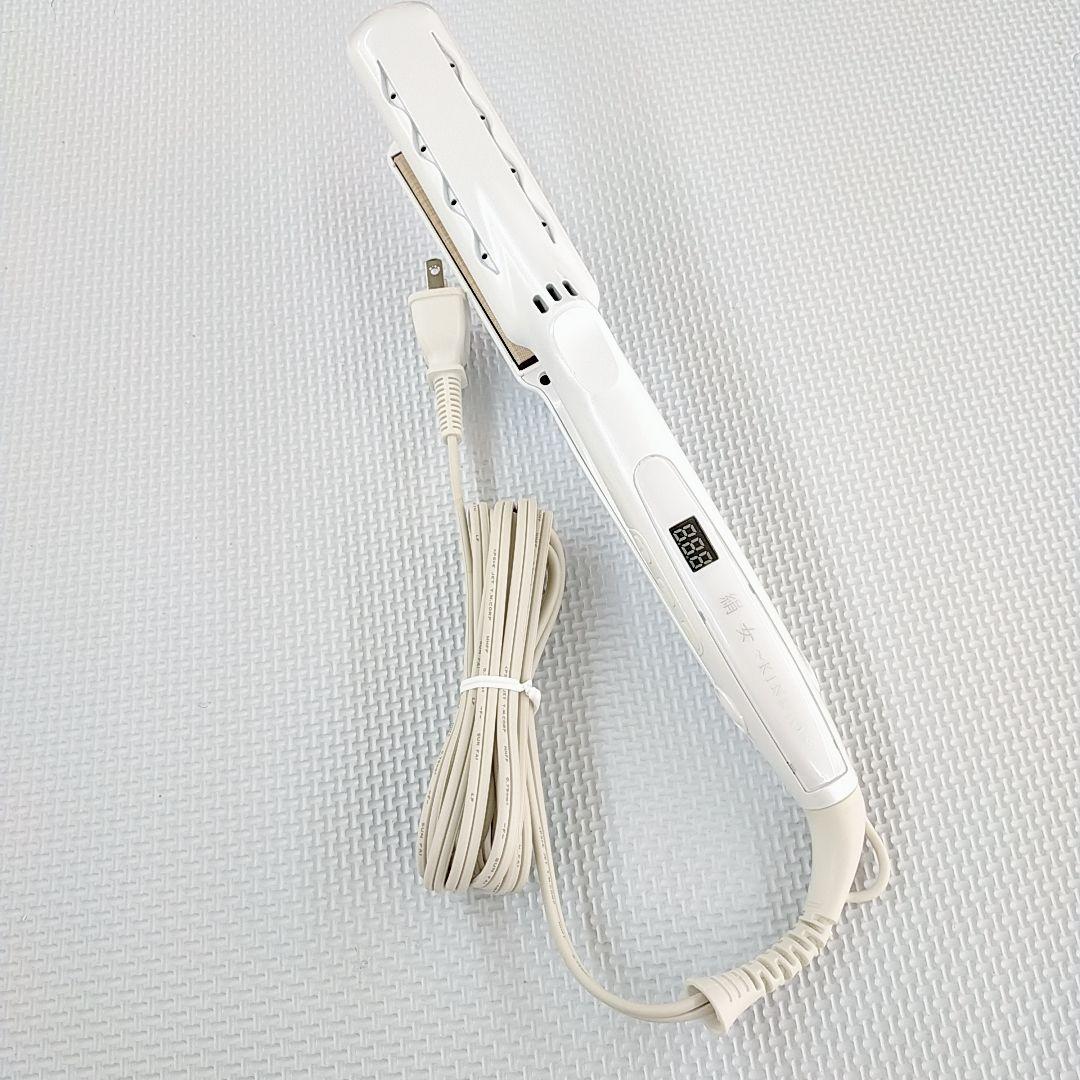 極美品❤KINUJO 絹女 ストレート アイロン ホワイト