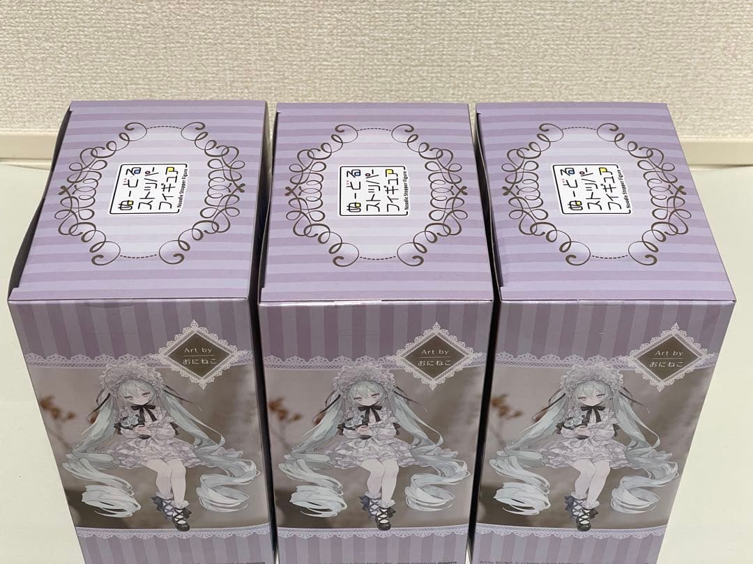 初音ミク ぬーどるストッパーフィギュア ヴィンテージドール 3個セット