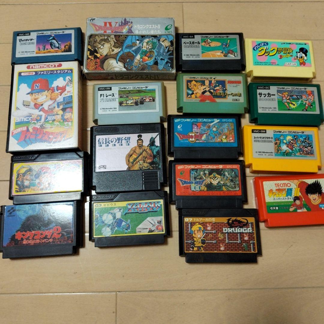 ファミコン　カセット　まとめて
