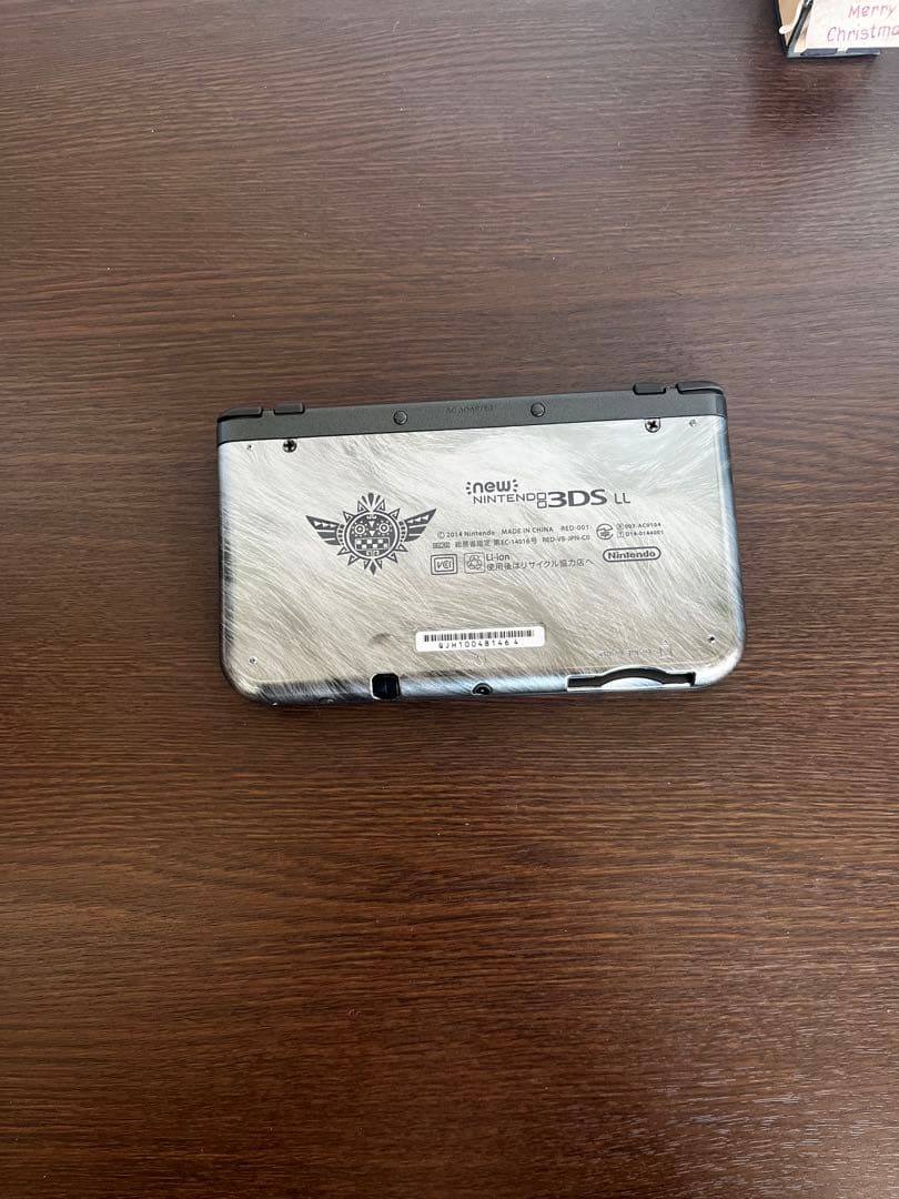 Newニンテンドー3DS LL モンハンモデル 完動品　ソフト付き