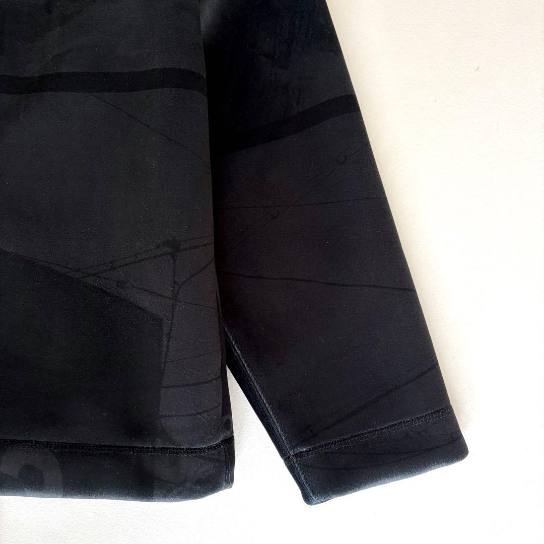 Y-3 VELVET SPACER ZINE ハーフジップ グラフィック